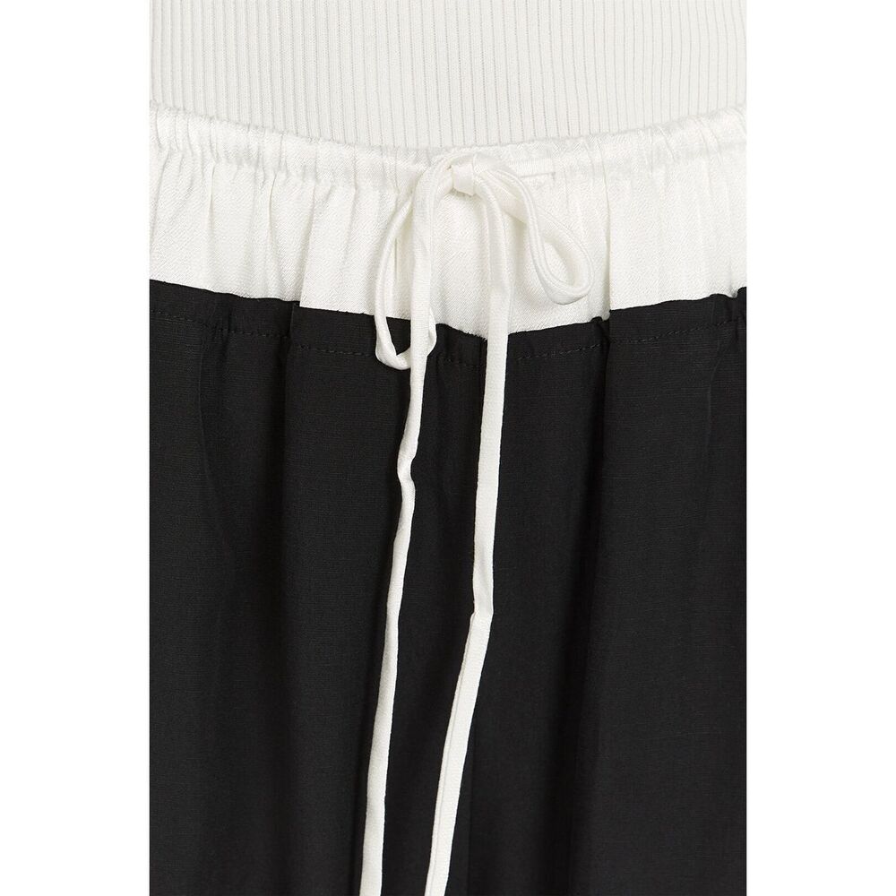 Colorblock Pattern Wide Leg Pants - image 6